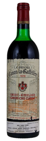 1978 Château Canon-La-Gaffeliere, 750ml