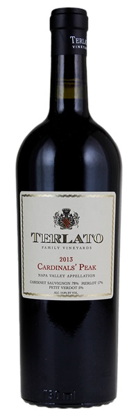 2013 Terlato Family Vineyards Cardinal's Peak, 750ml