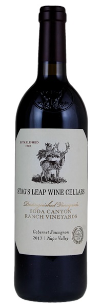 2017 Stag's Leap Wine Cellars Distinguished Vineyards Soda Canyon Ranch Vineyards Cabernet Sauvignon
