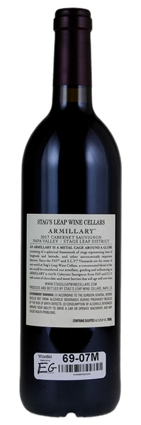 2017 Stag's Leap Wine Cellars Armillary Cabernet Sauvignon, 750ml