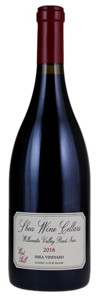 2016 Shea Wine Cellars Shea Vineyard West Hill Pinot Noir, 750ml