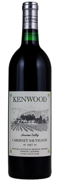 1987 Kenwood Cabernet Sauvignon, 750ml