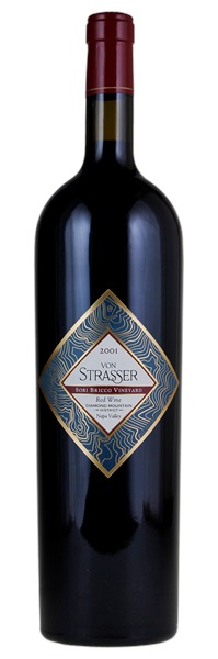 2001 Von Strasser Sori Bricco Vineyard Red Wine, 1.5ltr