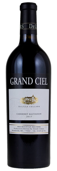2017 Delille Cellars Grand Ciel Cabernet Sauvignon, 750ml