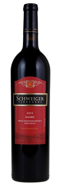 2016 Schweiger Malbec, 750ml