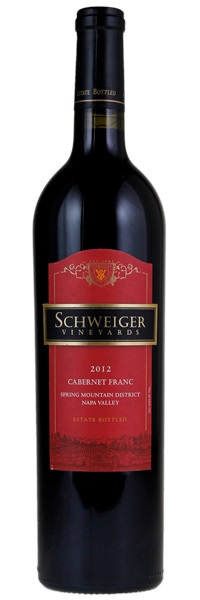 2012 Schweiger Cabernet Franc, 750ml
