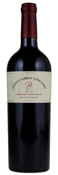 2013 Yates Family Vineyard Mount Veeder Cabernet Sauvignon, 750ml
