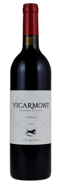 2013 Vicarmont Barbera, 750ml