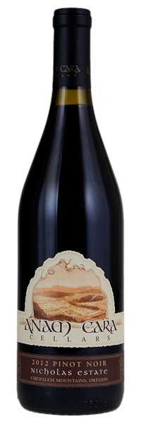 2012 Anam Cara Cellars Nicholas Estate Chehalem Mountain Pinot Noir, 750ml