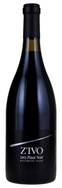 2003 Zelko Z'IVO Pinot Noir, 750ml