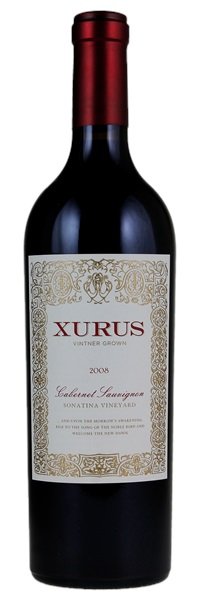 2008 Xurus Sonatina Vineyard Cabernet Sauvignon, 750ml