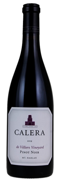2019 Calera De Villiers Vineyard Pinot Noir, 750ml