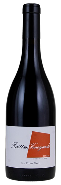 2019 Brittan Vineyards Estate Pinot Noir, 750ml