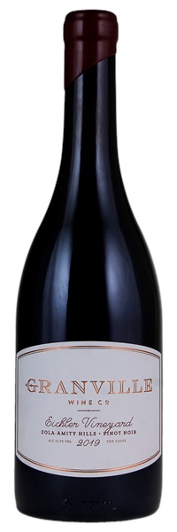 2019 Granville Wine Co. Eichler Vineyard Pinot Noir, 750ml