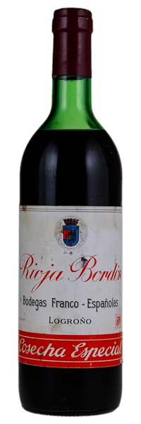 N.V. Franco-Espanolas Rioja Bordon Cosecha Especial, 750ml