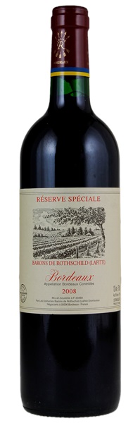 2008 Barons de Lafite Rothschild Bordeaux Reserve Speciale Rouge, 750ml