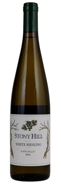 2016 Stony Hill White Riesling, 750ml