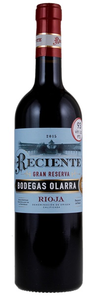 2015 Bodegas Olarra Rioja Reciente Gran Reserva, 750ml