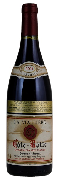 2011 Joel Champet Côte-Rôtie La Viallière, 750ml