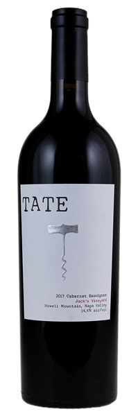 2017 Tate Jack's Vineyard Cabernet Sauvignon, 750ml