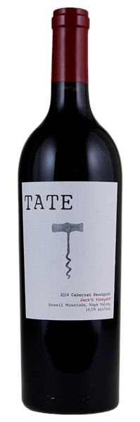 2014 Tate Jack's Vineyard Cabernet Sauvignon, 750ml