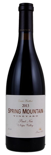 2013 Spring Mountain Pinot Noir, 750ml