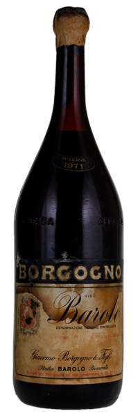 1971 Borgogno Barolo Riserva, 3.7ltr