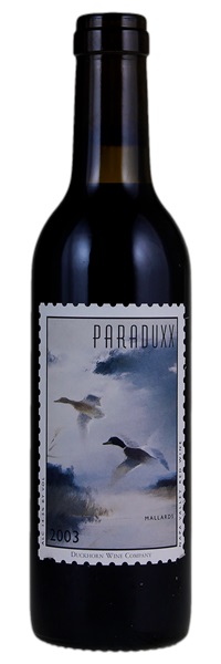 2003 Paraduxx (Duckhorn) Mallards Red Wine, 375ml