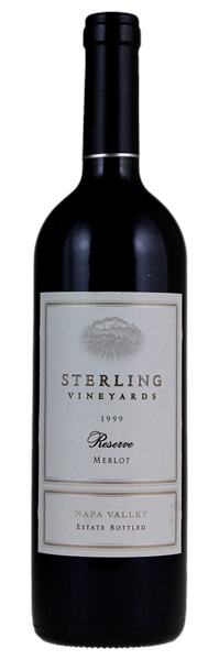 1999 Sterling Vineyards Reserve Merlot, 750ml