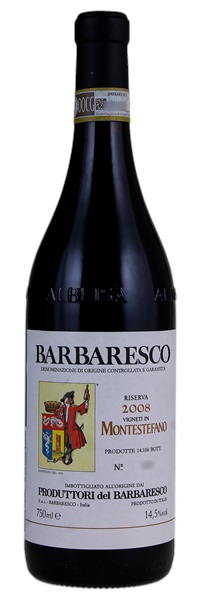 2008 Produttori del Barbaresco Barbaresco Montestefano Riserva, 750ml