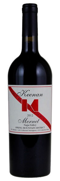 2012 Robert Keenan Winery Reserve Mernet, 750ml