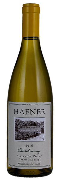 2016 Hafner Chardonnay, 750ml