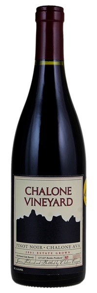 2001 Chalone Vineyard Estate Pinot Noir, 750ml