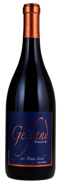 2015 Gelfand Vineyards Petite Sirah, 750ml