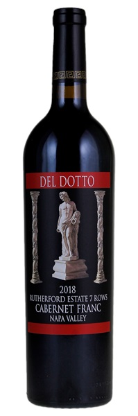 2018 Del Dotto Rutherford Estate 7 Rows Cabernet Franc, 750ml