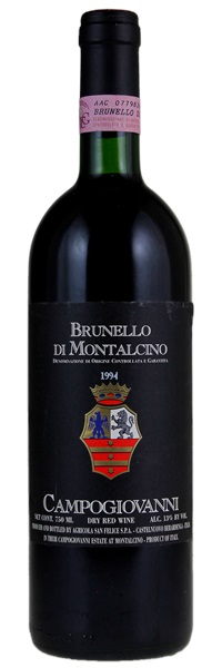 1994 Campogiovanni Brunello di Montalcino, 750ml
