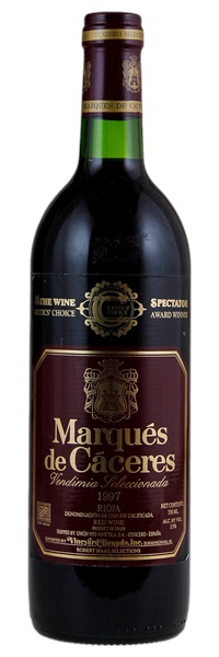 1997 Marques de Caceres Rioja Vendemia Selecionada Crianza, 750ml