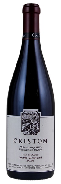 2016 Cristom Jessie Vineyard Pinot Noir, 750ml