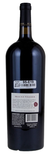 2011 Robert Craig Mount Veeder Cabernet Sauvignon, 1.5ltr