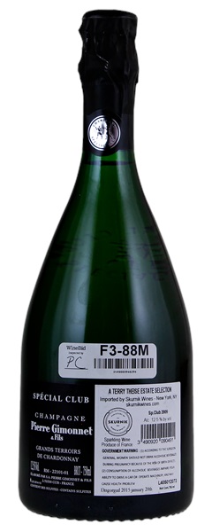 2009 Pierre Gimonnet Special Club Grand Terroirs de Chardonnay, 750ml