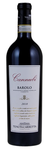 2010 Carretta Barolo Cannubi, 750ml
