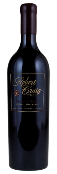 2012 Robert Craig Robert's Block Cabernet Sauvignon, 750ml