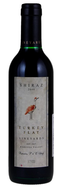 2000 Turkey Flat Vineyards Shiraz, 375ml