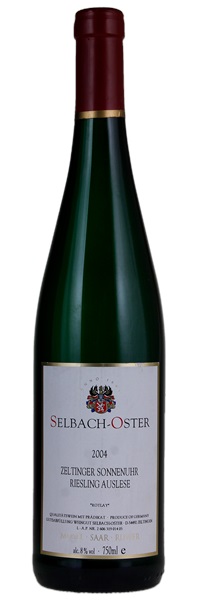 2004 Selbach-Oster Zeltinger Sonnenuhr Riesling Auslese 'Rotlay' #14, 750ml