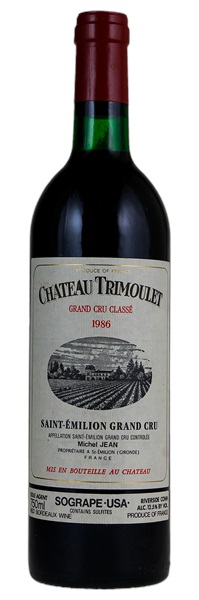 1986 Château Trimoulet, 750ml