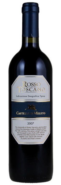 2007 Castello di Meleto Rosso Toscana, 750ml