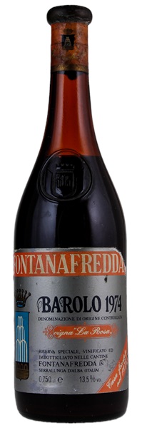 1974 Fontanafredda Barolo Vigna La Rosa, 750ml