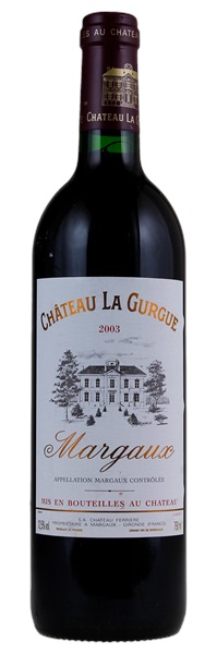 2003 Château La Gurgue, 750ml