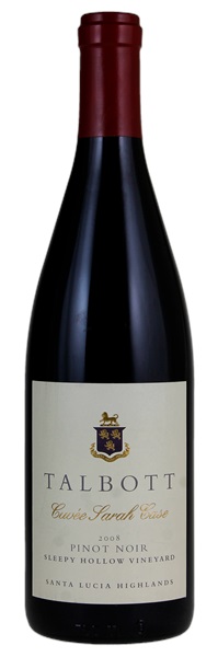 2008 Talbott Cuvée Sarah Case Sleepy Hollow Vineyard Pinot Noir, 750ml