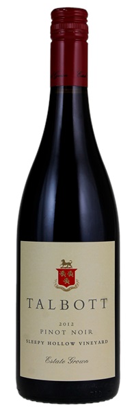 2012 Talbott Case Sleepy Hollow Vineyard Pinot Noir (Screwcap), 750ml